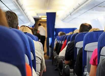 VeinOPlus DVT Improves leg circulation when Sitting in an Airplane